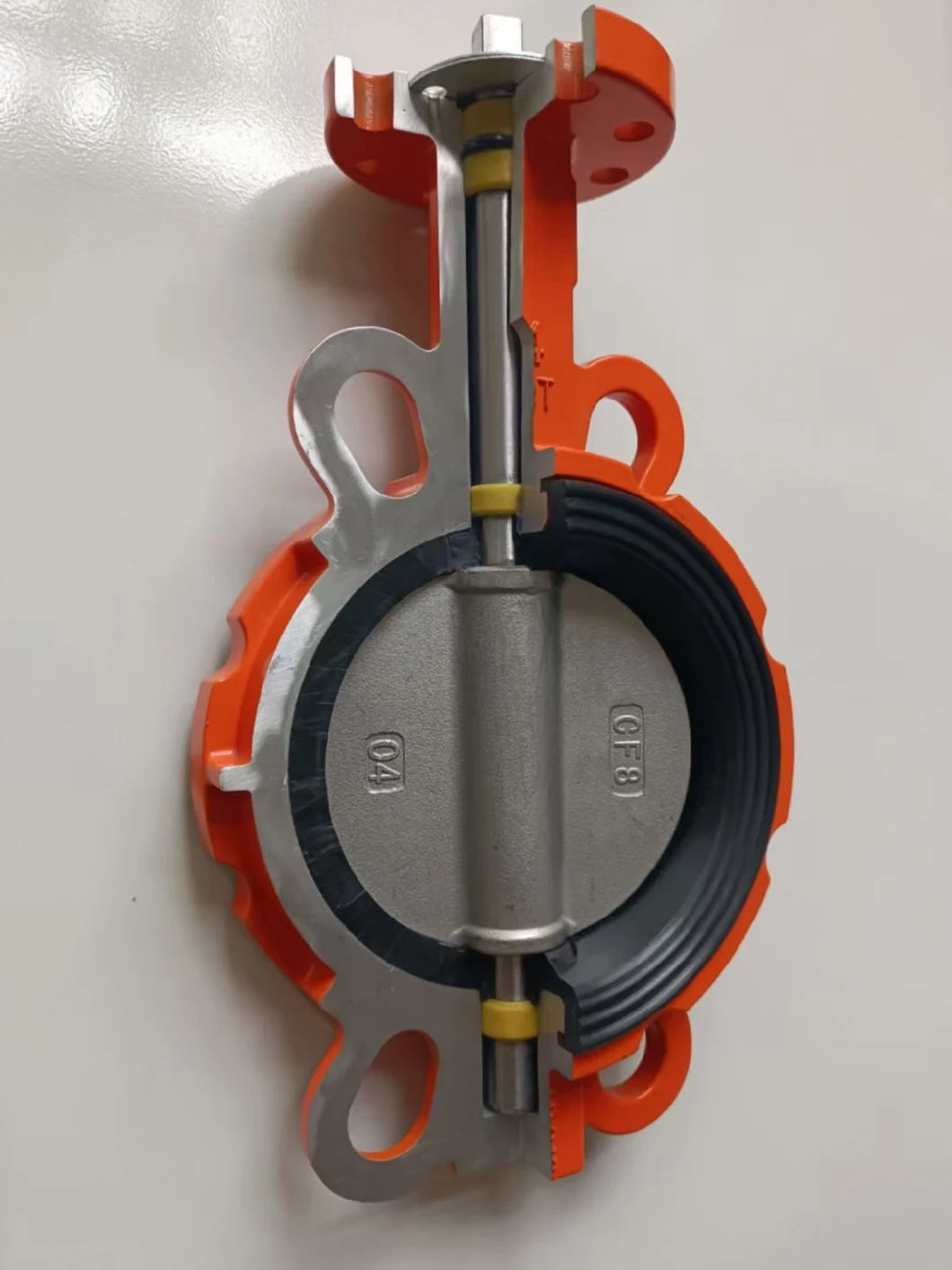 Low Pressure Rubber Seated Wafer Full Lugged Double Flanged Offset Eccentric Full/Semi Lug Butterfly Valve Pn6 Pn10 Pn16 Pn25 JIS5K JIS10K JIS16K 150lb