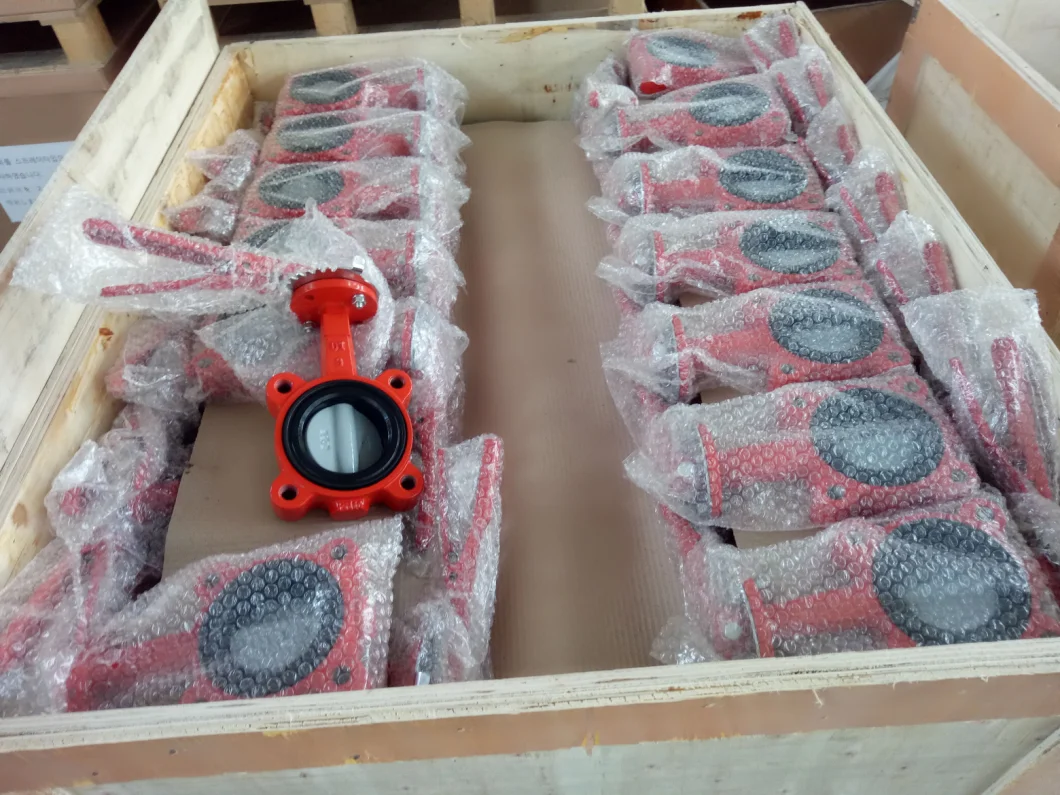 Low Pressure Rubber Seated Wafer Full Lugged Double Flanged Offset Eccentric Full/Semi Lug Butterfly Valve Pn6 Pn10 Pn16 Pn25 JIS5K JIS10K JIS16K 150lb