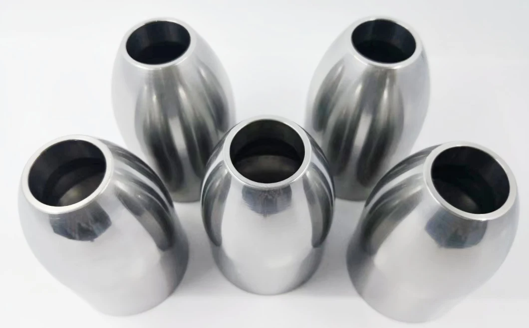 OEM Customized Shaped China Factory Wear Resistant Cemented Alloy Tungsten Carbide Valve Parts Nose-Cap Bushing Shaft Sleeve for Oil Gas Field Drilling Tool