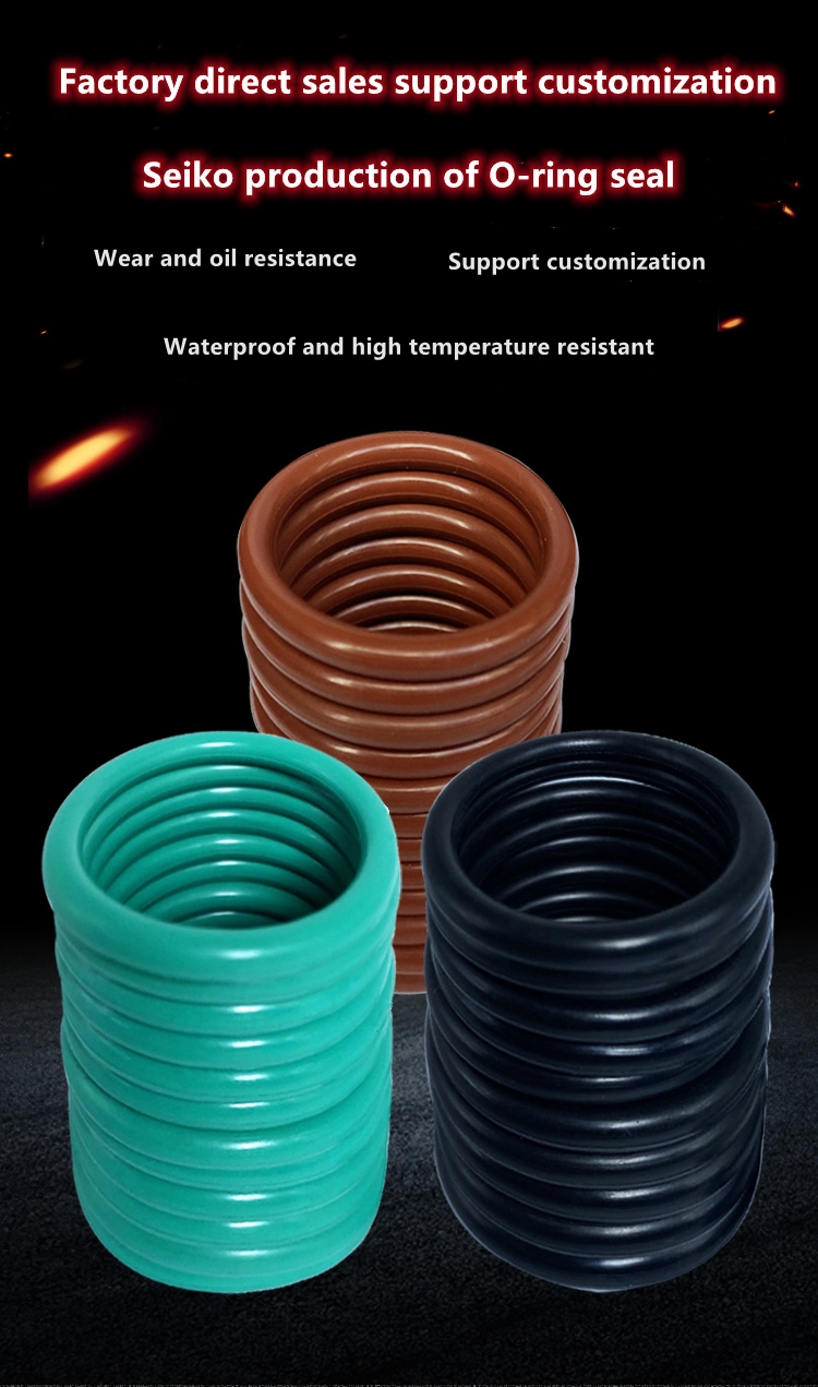 High-Precision Made in China, High-Quality Oil Seals, Oil and Water Resistant Rubber Oil Seals