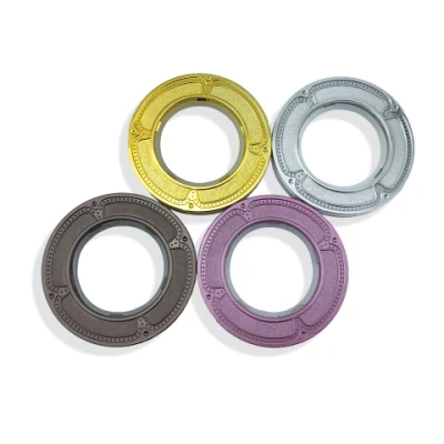 커튼용 플라스틱 구멍 도매, 커튼 링의 구멍 링, 75mm, 패션 디자인 플라스틱 구멍
